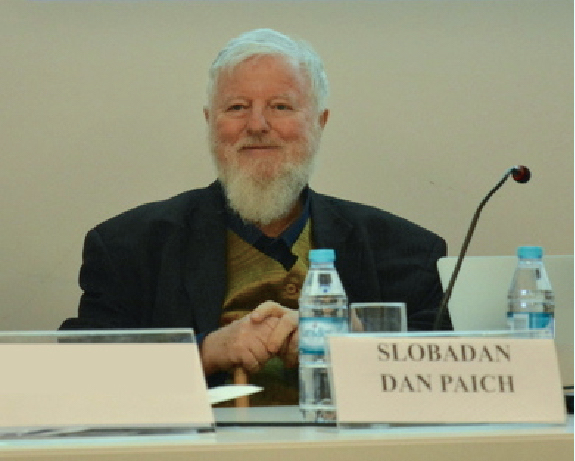 Slobodan Dan Paich at a conference