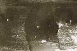 Sepia photo of trullo