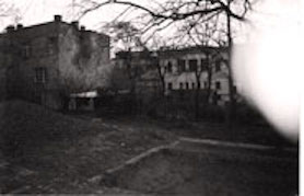 Slobodan's childhood home after World War II