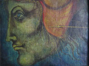 Detail of portrait