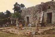 Slobodan in front of a trulo