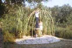 Group assembling hut